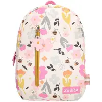Zebra trends Lily Kinderrugzak voor meisjes - met borstriem - bijtjes