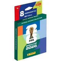 Panini Adrenalyn Verzamelkaarten Coupe du Monde de la FIFA 26 Blister 8 pochettes stickers Franstalige Versie