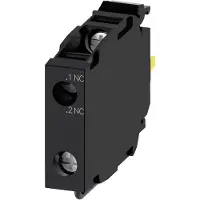Siemens 3SU1400-1AA10-1HA0 Contactmodule Voor frontbevestiging 1x NC Contact element 1 stuk(s)