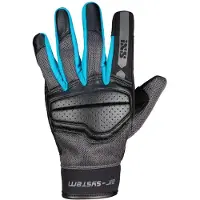 IXS Evo-Air Dames Zwart Blauw Handschoenen Maat L