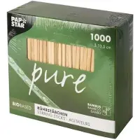Papstar Roerstaafjes 88135 Crème 1000 Stuks