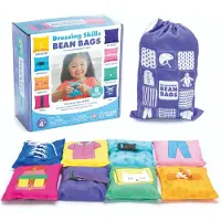 Learning Resources educatief speelgoed - Dressing Skills Bean Bags multicolor. - 3+