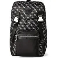 GUESS Rugzak 'Berlin ' zwart / wit