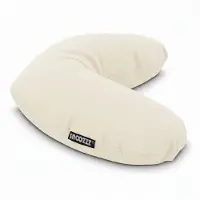 Snoozzz Voedingskussen Small met Fiber vulling en afneembare hoes - Sand - 120 cm