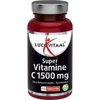 Lucovitaal 2+2 Gratis: Super Vitamine C1500 Time Released 60 Tabletten
