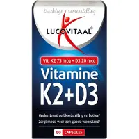 Lucovitaal Vitamine K2 + D3 - 60 Capsules