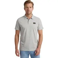 PME Legend t-shirt grijs ronde hals gemêleerd