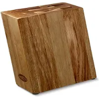 Boretti Messenblok - Gemaakt van Acaciahout - Een elegant en stijlvol messenblok, omdat deze messen een podium verdienen.