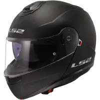 LS2 FF908 Strobe II Mat Zwart 06 Systeemhelm Maat XS