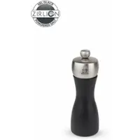 Peugeot Zoutmolen Fidji Mat Zwart / Inox 15 cm