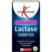 Lucovitaal Lactase 7000 FCC 60 tabletten