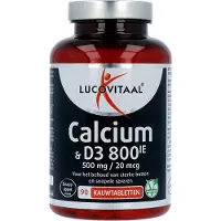 Lucovitaal Calcium 500mg + D3 20mcg