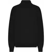 Colorful Standard Trui Unisex Merino Wool Turtleneck Deep Black-L
