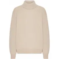 Colorful Standard Trui Unisex Merino Wool Turtleneck Ivory White-M