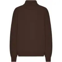 Colorful Standard Trui Unisex Merino Wool Turtleneck Coffee Brown-L