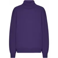 Colorful Standard Trui Unisex Merino Wool Turtleneck Ultra Violet-L