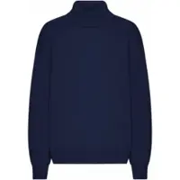 Colorful Standard Trui Unisex Merino Wool Turtleneck Marine Blue-M