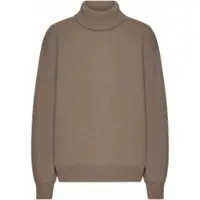 Colorful Standard Trui Unisex Merino Wool Turtleneck Warm Taupe-S