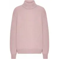 Colorful Standard Trui Unisex Merino Wool Turtleneck Faded Pink-L
