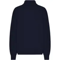 Colorful Standard Trui Unisex Merino Wool Turtleneck Navy Blue-XXL