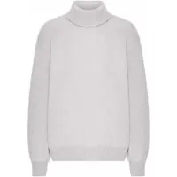 Colorful Standard Trui Unisex Merino Wool Turtleneck Snow Melange-L