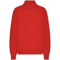 Colorful Standard Trui Unisex Merino Wool Turtleneck Red Tangerine-XXL