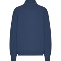 Colorful Standard Trui Unisex Merino Wool Turtleneck Petrol Blue-XL