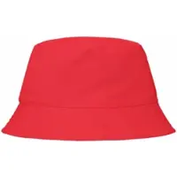 Colorful Standard Vissershoed Unisex Organic Cotton Bucket Hat Red Tangerine-S / M