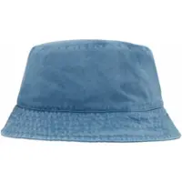 Colorful Standard Vissershoed Unisex Organic Cotton Bucket Hat Faded Indigo-L / XL