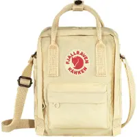 Fjällräven Schoudertas 'Kanken' beige / rood / wit