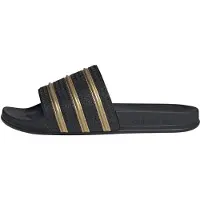 Adidas Muiltjes 'Adilette' goud / zwart