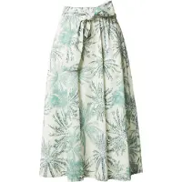 s.Oliver Black Label Rok crème / groen / donkergroen