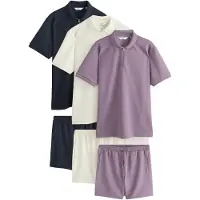 Next Joggingpak crème / mauve / zwart