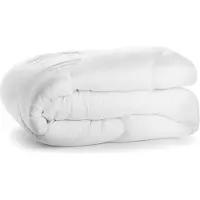Markenlos dekbedovertrek, hypoallergeen, 100% microvezel, gecertificeerd volgens standaard, wit, 220 cm x 240 cm