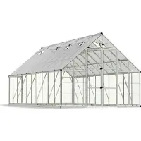 Palram - Canopia Tuinkas Balance 604x304x257 - Hybride - Zilver - 252x604x257cm