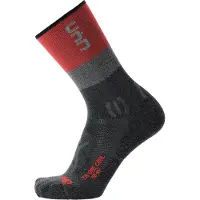 UYN Sportsokken grijs / donkergrijs / pastelrood / zwart