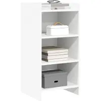 vidaXL Dressoir Wit 40 x 36 x 80 cm Bewerkt hout