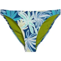 Marc o'polo Bikinibroek ' Bohemian Leaf ' blauw / groen