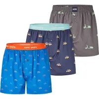 Happy Shorts Boxershorts ' Motiv Mix ' gemengde kleuren