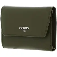 PICARD Leren portemonnee Bingo Flap Wallet Olive olijfgroen