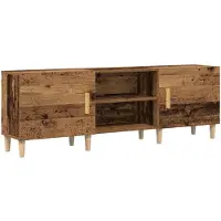 vidaXL TV Kast 150 x 30 x 50 cm Oud hout Bewerkt hout