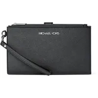Michael Kors Large Double Zip Wristlet Black Maat: OS | Clutches Outlet | Dames | Zwart