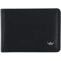 Golden Head Leren portemonnee Polo RFID Protect Minischeintasche 1040 Schwarz zwart