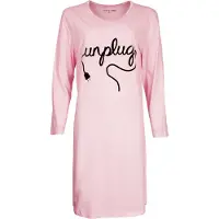 Temptation Dames Bigshirt nachthemd Pink Lady TPNGD2902B - Maten: L