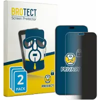 BROTECT - privacy screenprotector voor Honor Play 11 Plus - Folie Beschermfolie Blauwlichtfilter 2 Stuks