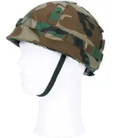Fostex Leger Helm Camouflage - Woodland - One Size Verstelbaar - Volwassen