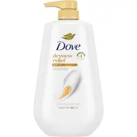 Dove Body Wash Dryness Relief met met Jojoba Olie - Hydraterende Douchegel Skin Cleanser voor 24 Uur Zachte Huid - Voedende Body Wash voor Droge Huid