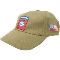 Fostex Garments - Baseball cap 82nd Airborne (kleur: Sand / maat: NVT)