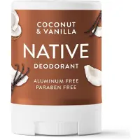 Native Aluminiumvrije Mini Deodorant in Reisformaat - Kokosnoot & Vanille 14g