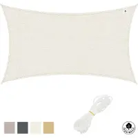 4gardenz Schaduwdoek Waterdoorlatend Rechthoek 3x4 mtr - Crème